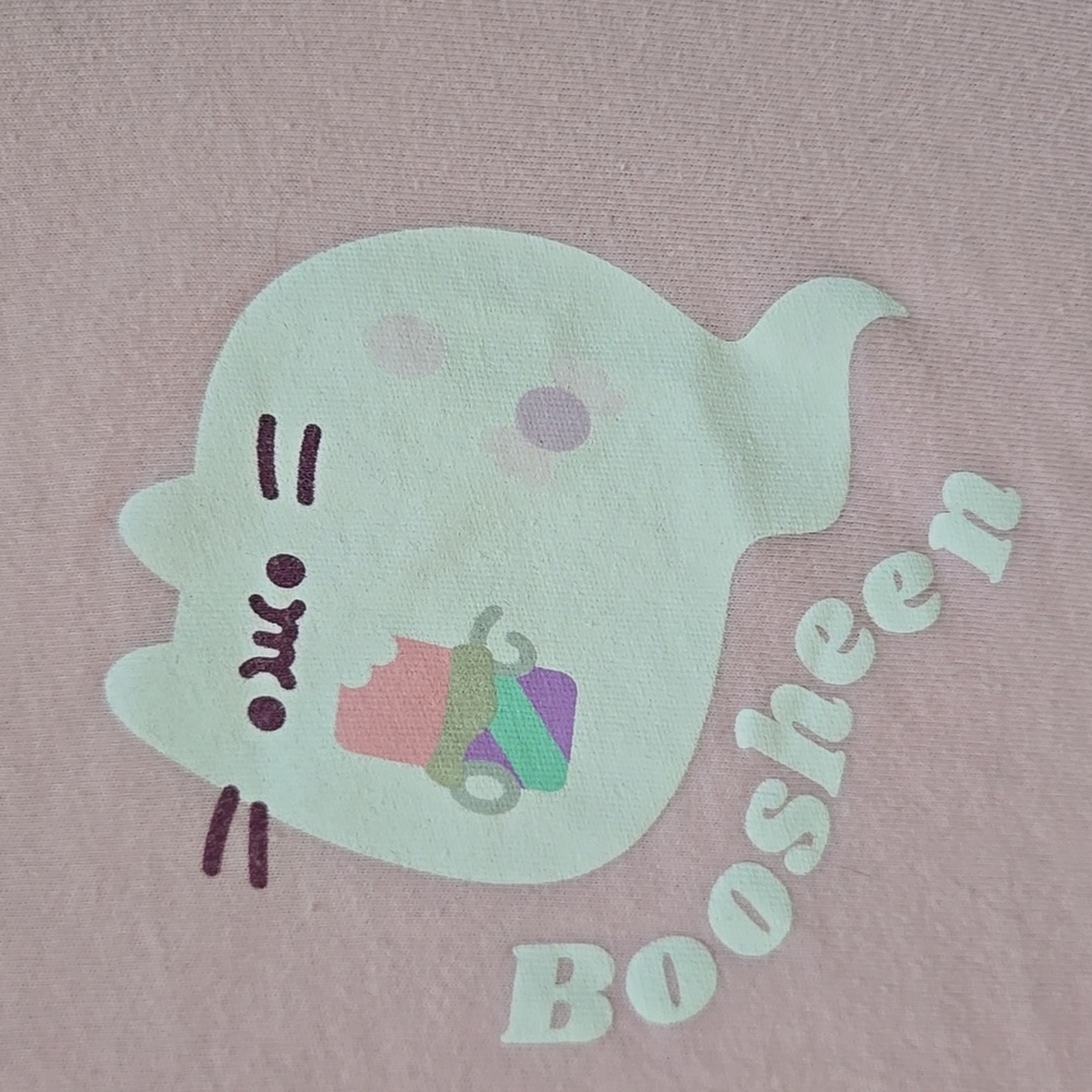 Pusheen The Cat Boosheen Halloween T-Shirt - Picture 3 of 6